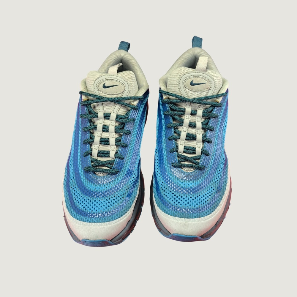 Nike Air Max 97-2013 Hyperfuse Blue Pink Men 8.5 Hybrid Running Shoes 631753-400